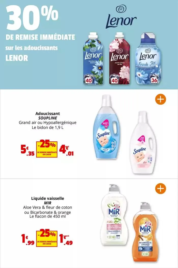 SAINES, SAVOUREUSES ET À PRIX TOUT DOUX ! du 26 mars au 6 avril 2025 - Catalogue page 34