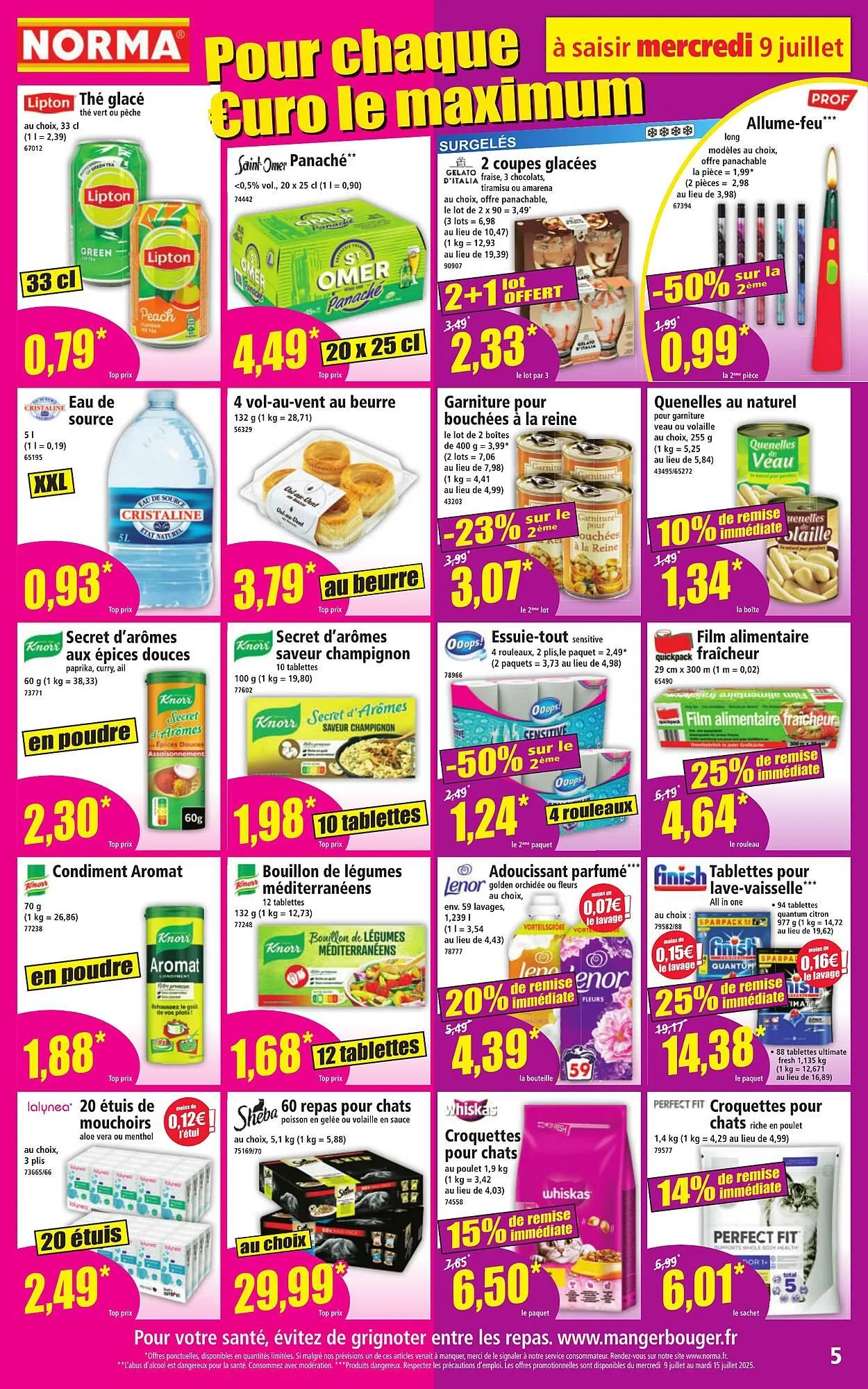 Catalogue Norma du 9 juillet au 15 juillet 2025 - Catalogue page 5