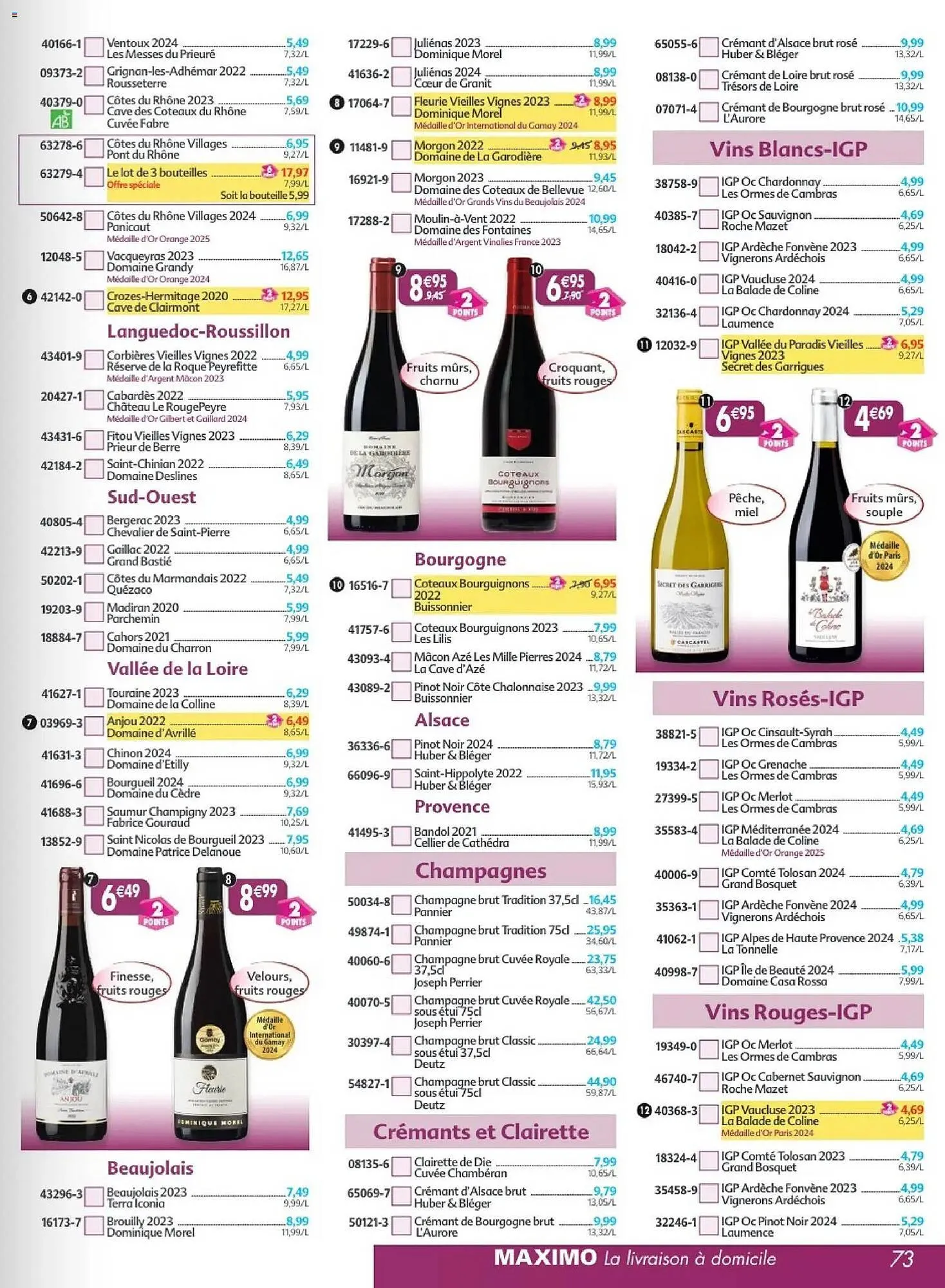 Catalogue Maximo du 24 décembre au 22 janvier 2026 - Catalogue page 73