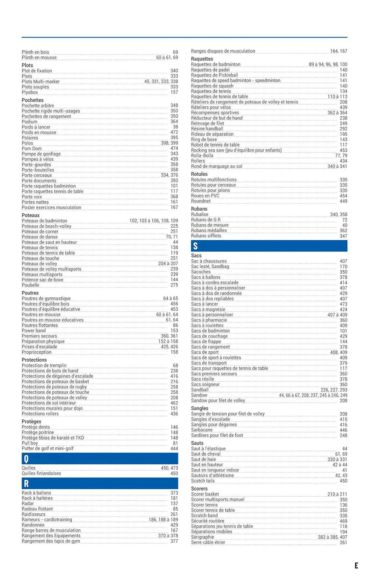 Catalogue Casal Sport du 22 janvier au 31 décembre 2026 - Catalogue page 458