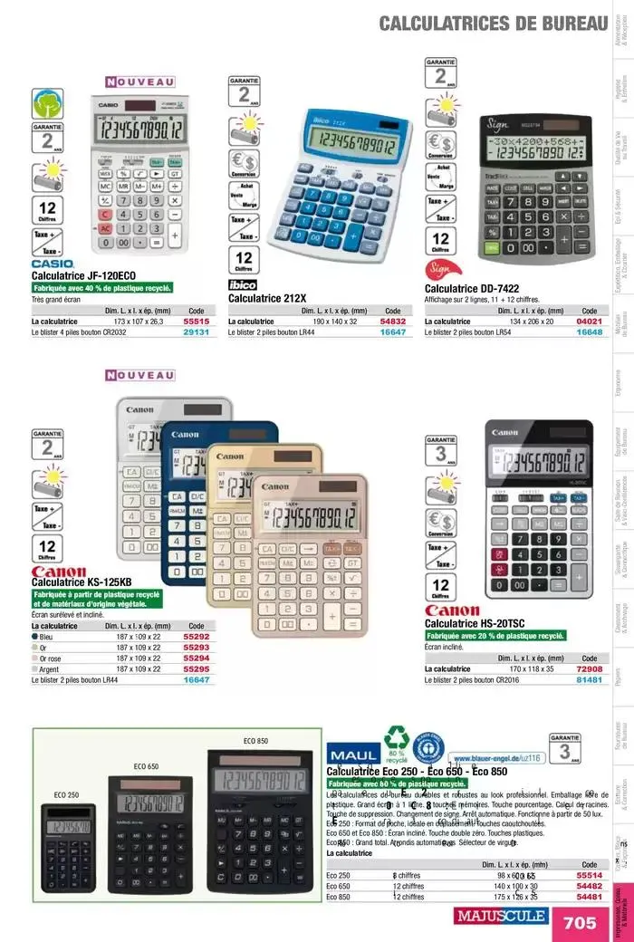 Catalogue Entreprises 2025 du 13 janvier au 31 décembre 2025 - Catalogue page 707
