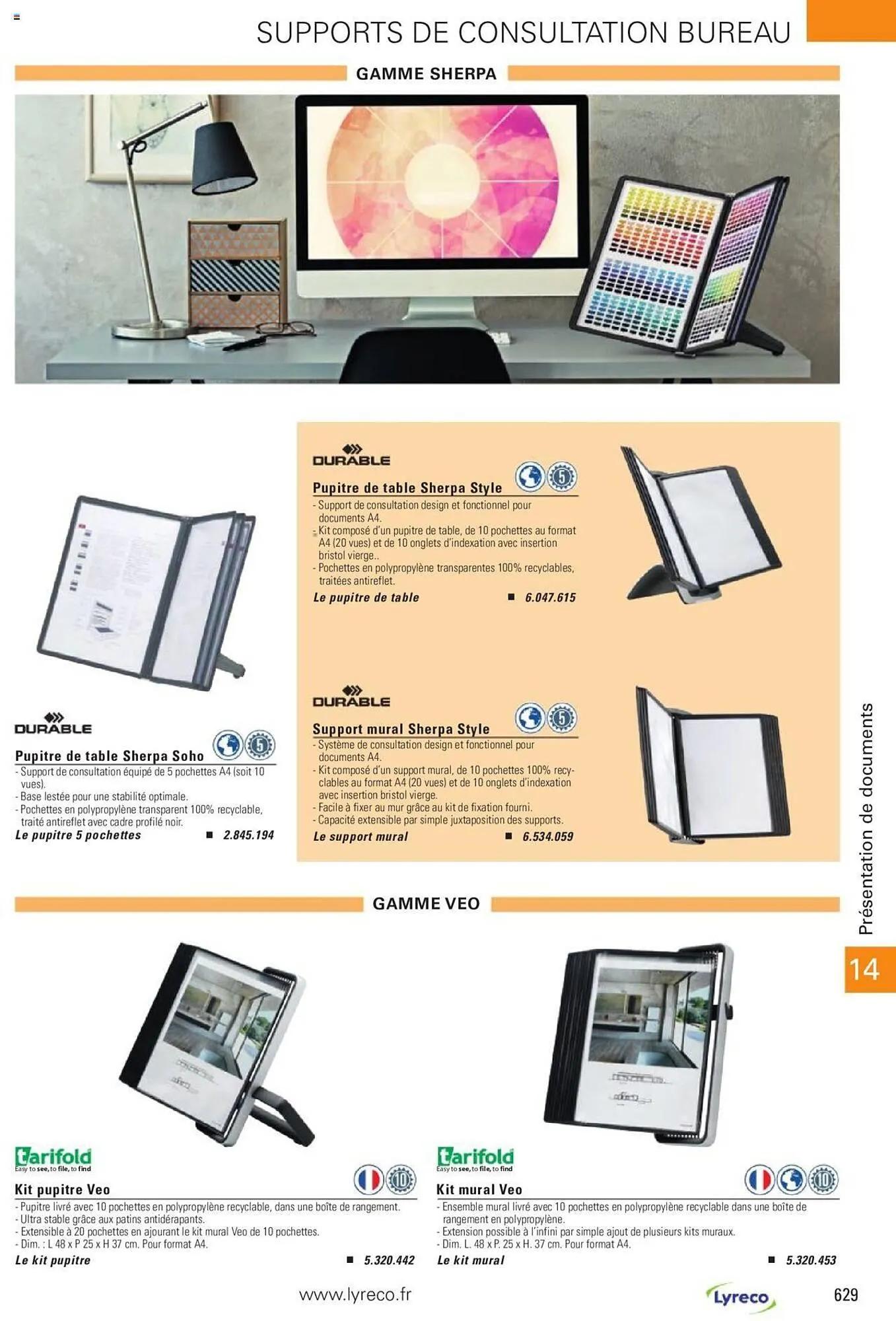 Catalogue Lyreco du 15 mai au 31 décembre 2023 - Catalogue page 629