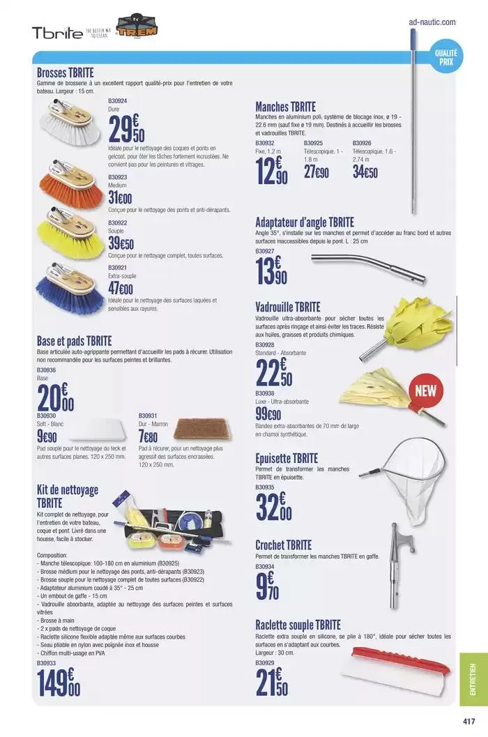 Catalogue Accastillage Diffusion 2025 du 1 janvier au 31 décembre 2025 - Catalogue page 419