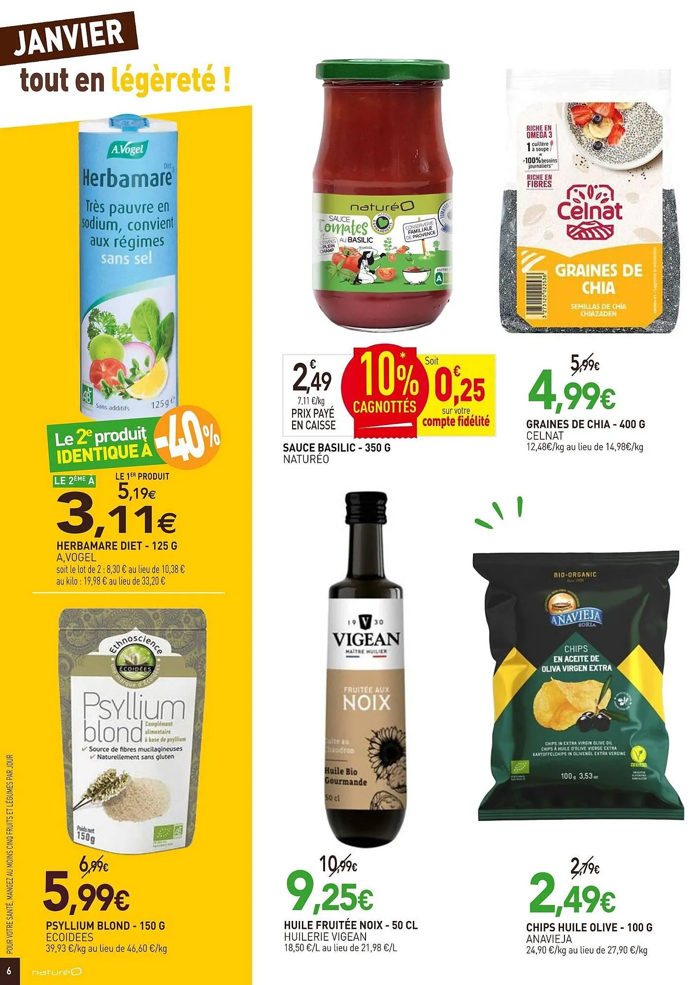 Catalogue naturéO du 7 janvier au 1 février 2026 - Catalogue page 6
