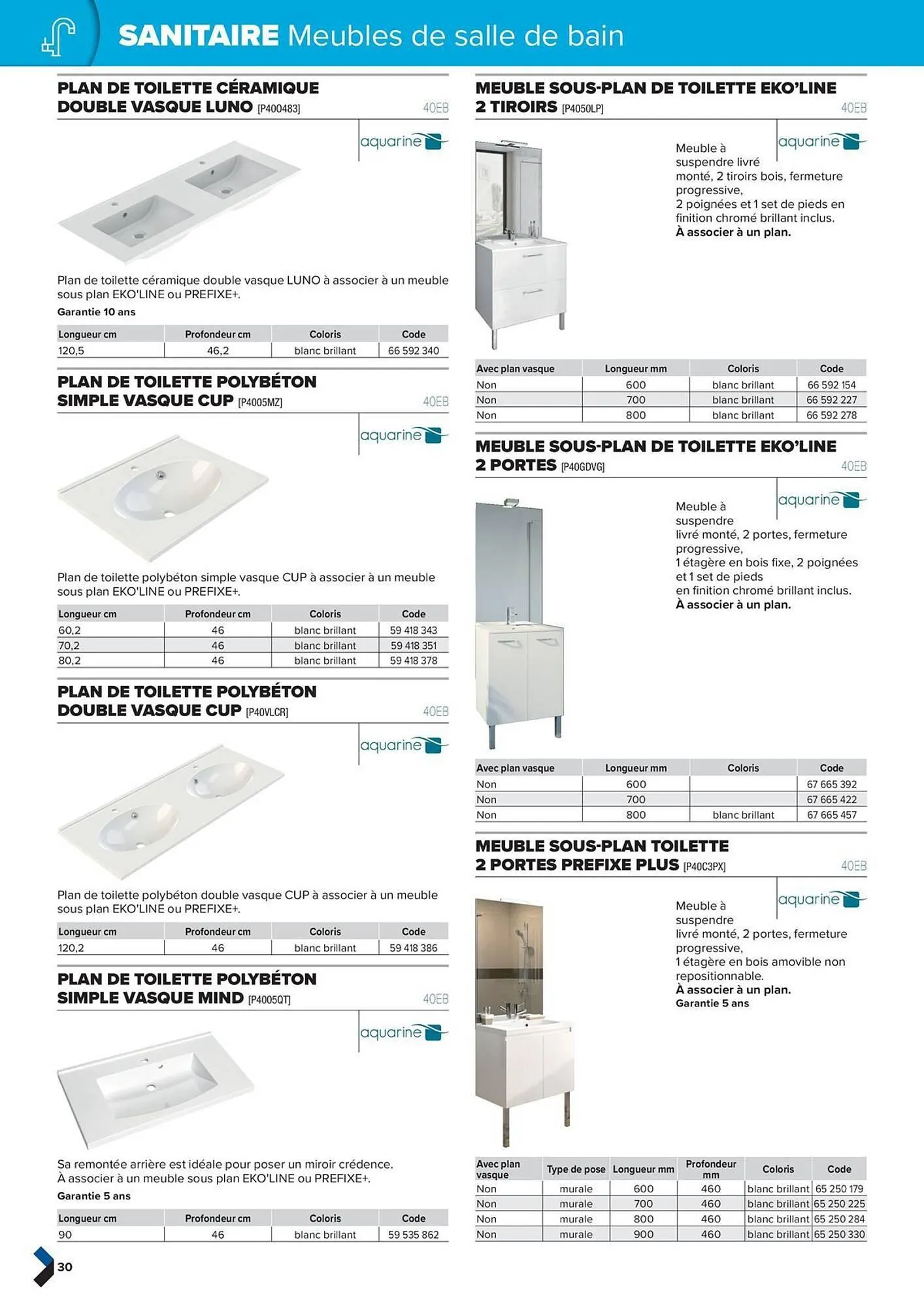 Catalogue Prolians du 2 octobre au 31 décembre 2025 - Catalogue page 30