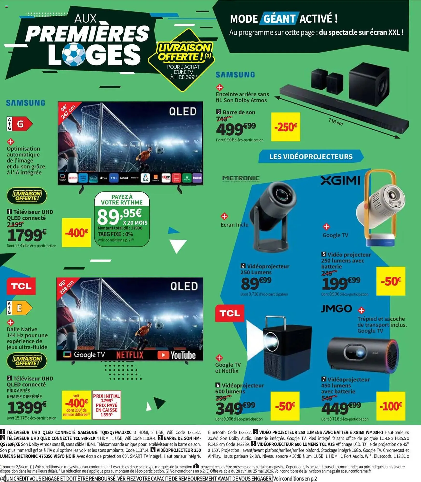 Catalogue Conforama du 28 avril au 25 mai 2026 - Catalogue page 4