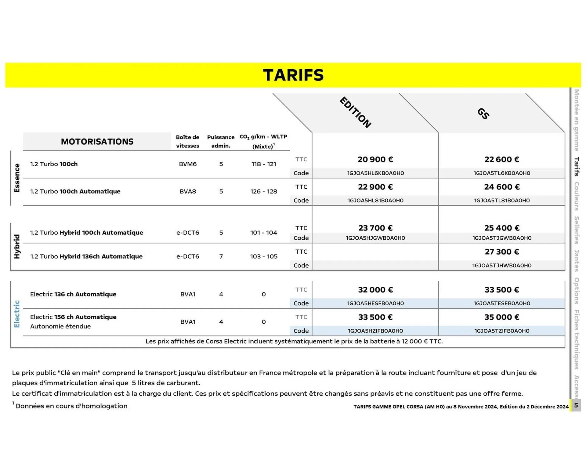 Catalogue Opel du 17 décembre au 17 décembre 2025 - Catalogue page 6