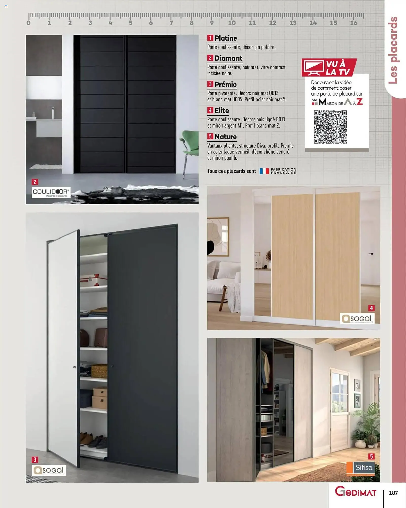 Catalogue Gedimat du 14 avril au 30 avril 2026 - Catalogue page 187