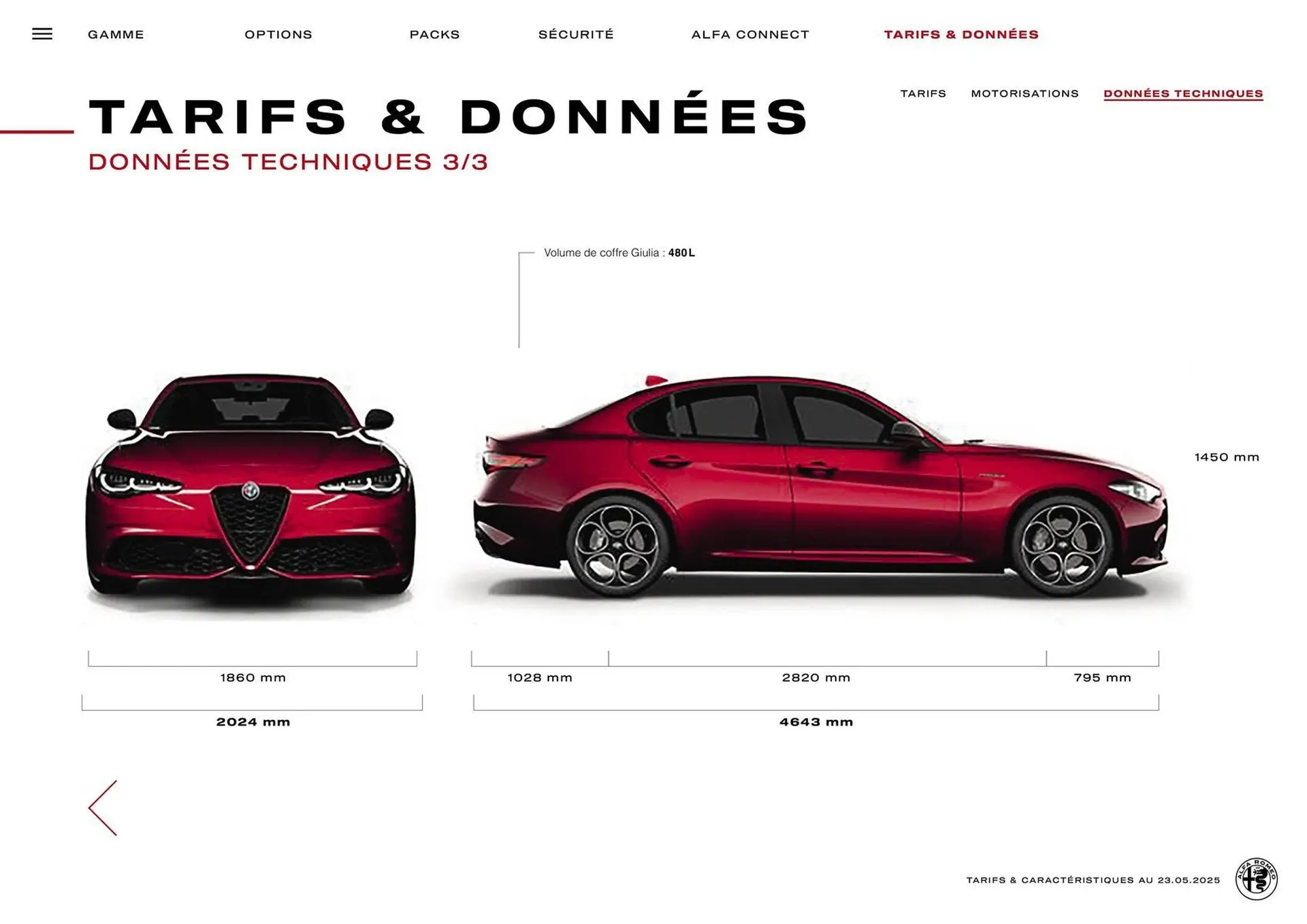 Catalogue Alfa Romeo du 7 juillet au 7 juillet 2026 - Catalogue page 21