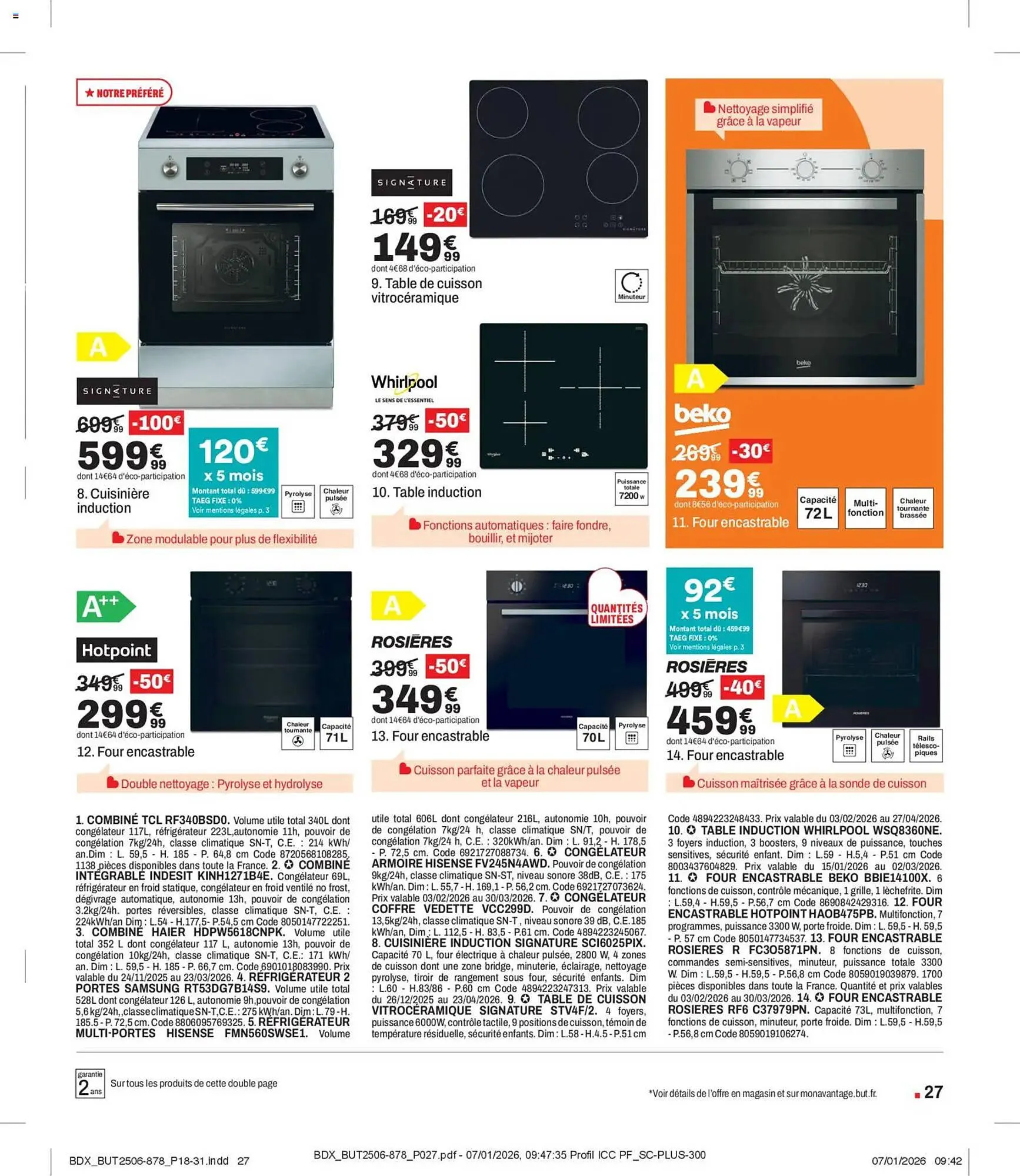 Catalogue BUT du 3 février au 2 mars 2026 - Catalogue page 27