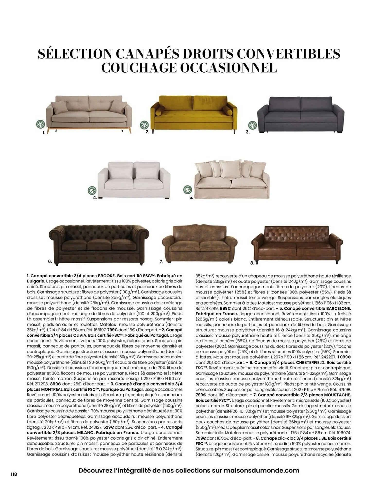 Catalogue Maisons du Monde du 11 décembre au 31 décembre 2025 - Catalogue page 118