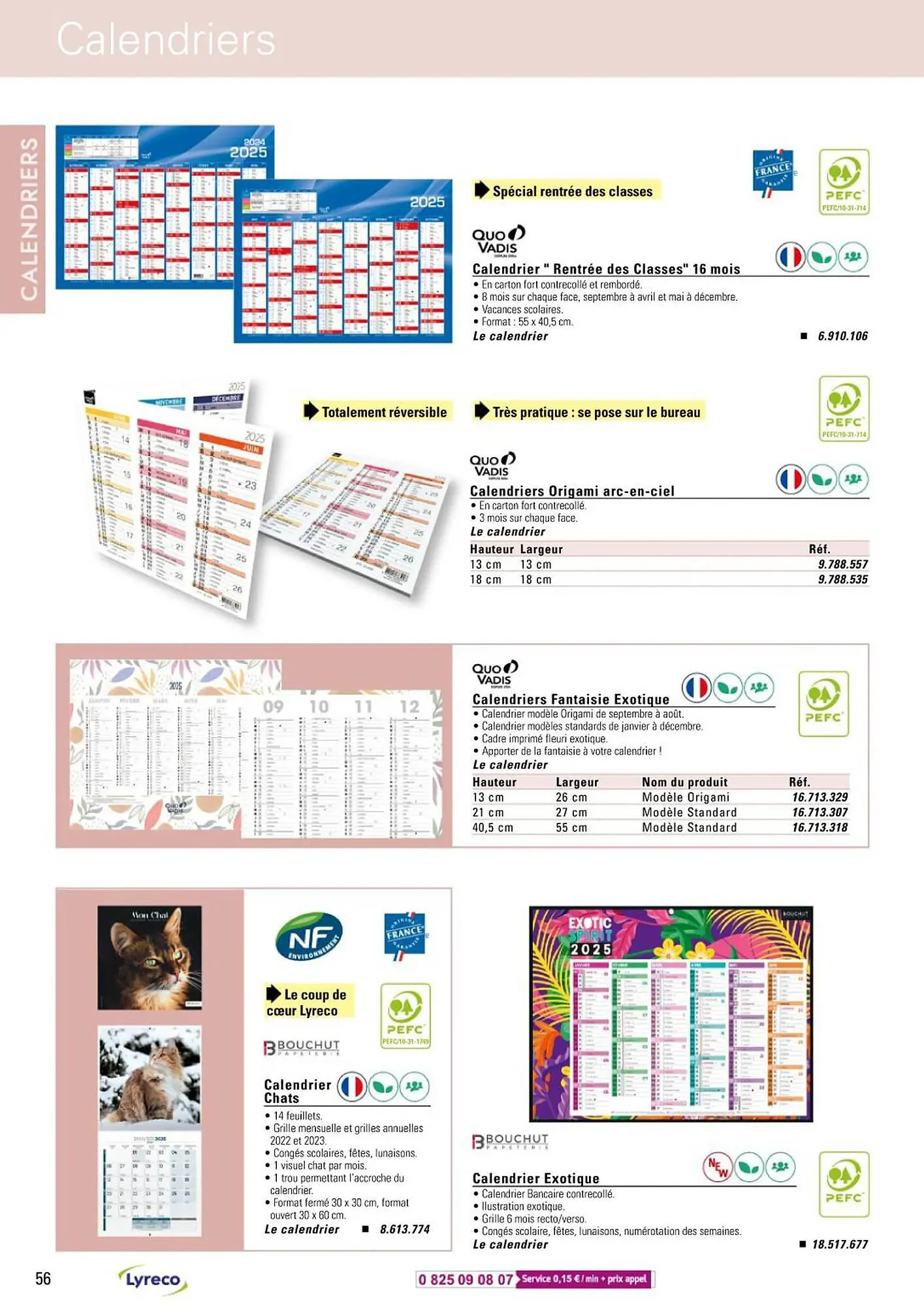 Catalogue Lyreco du 13 mai au 31 décembre 2025 - Catalogue page 56