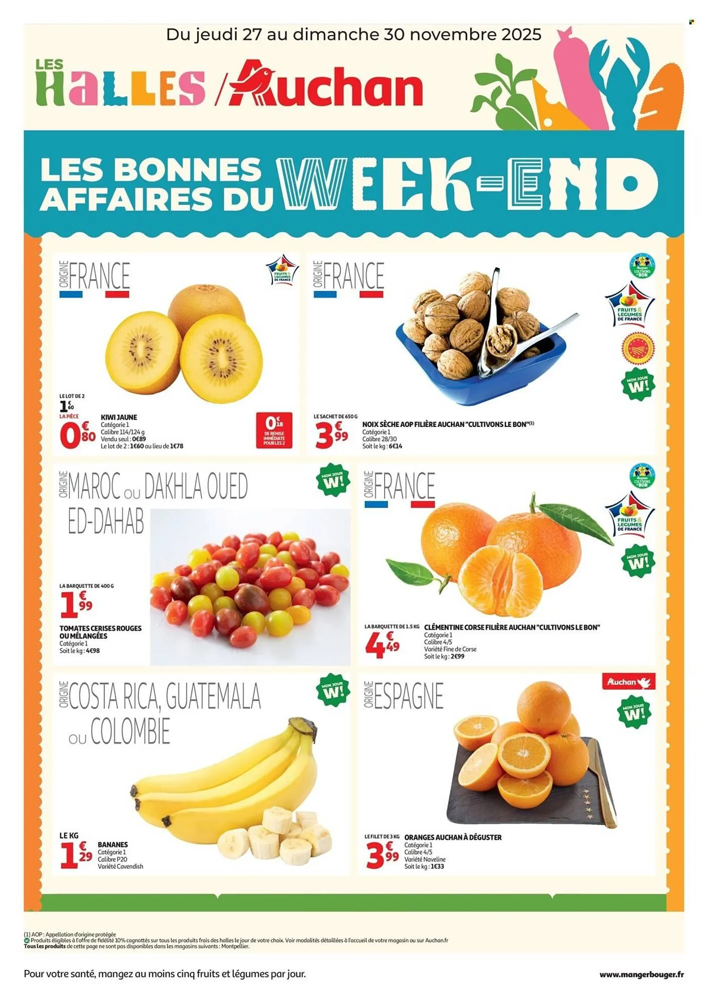 Catalogue Auchan du 27 novembre au 30 novembre 2025 - Catalogue page 1