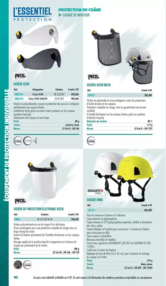 Essentiel Protection 2025 tarifé du 3 mars au 31 décembre 2025 - Catalogue page 12