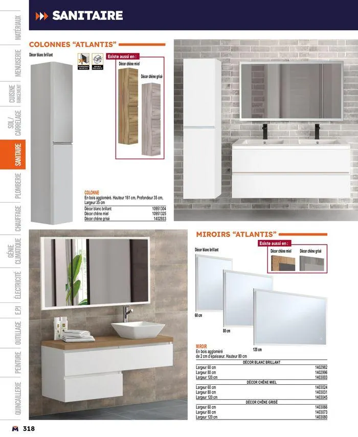 Guide produits 2024 du 15 mars au 31 décembre 2024 - Catalogue page 318