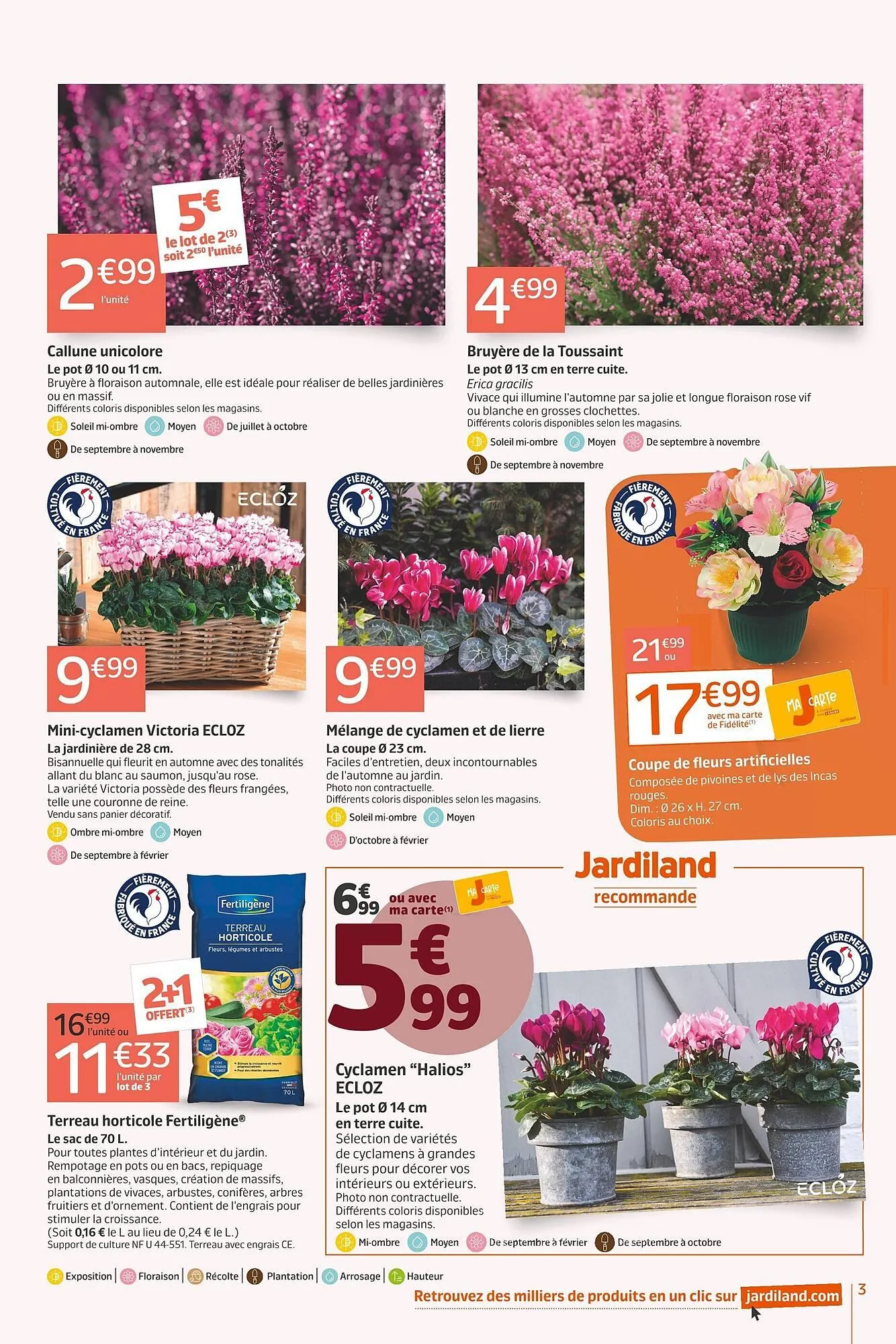 Catalogue Jardiland du 22 octobre au 2 novembre 2025 - Catalogue page 3