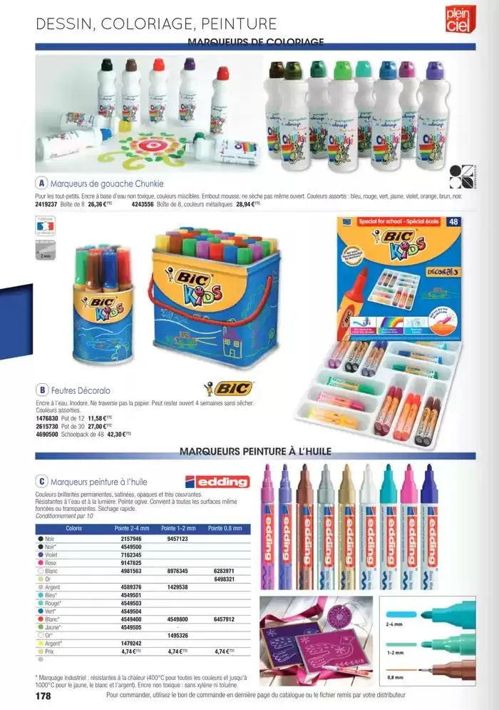 Écoles et loisirs 2025 du 1 janvier au 31 décembre 2025 - Catalogue page 178