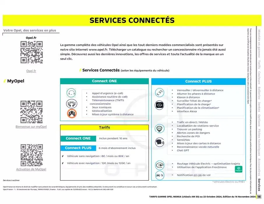 Opel Nouveau Mokka du 17 décembre au 17 décembre 2025 - Catalogue page 18
