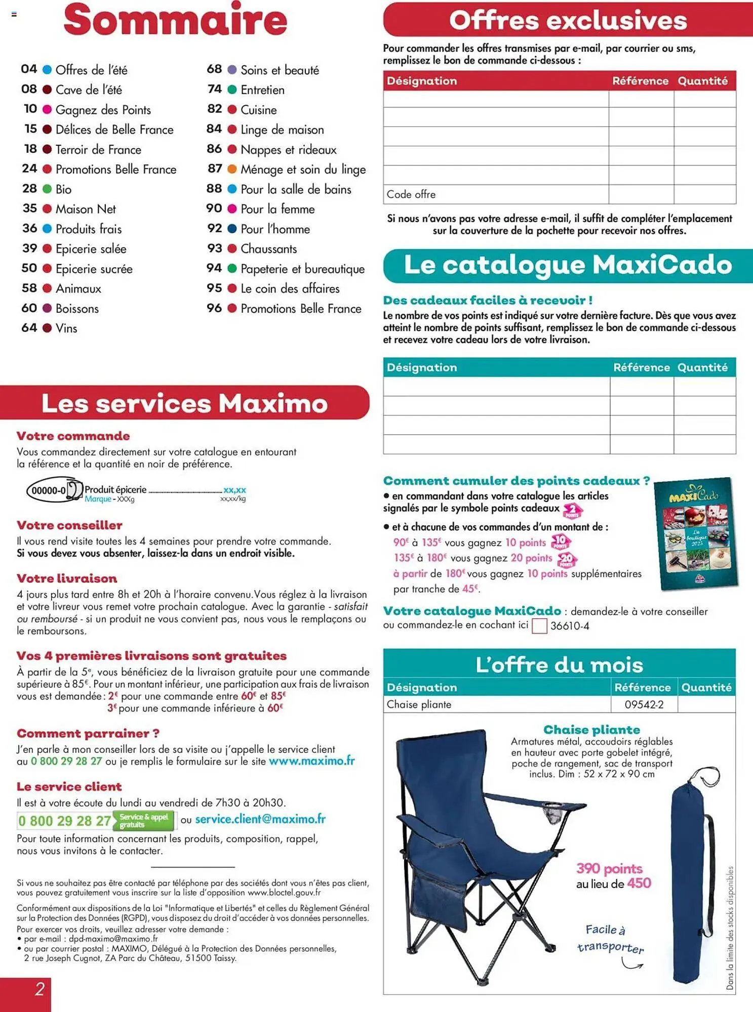 Catalogue Maximo du 7 juillet au 3 août 2025 - Catalogue page 2