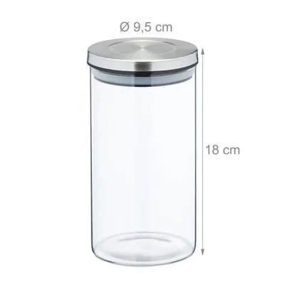 Lot de 4 bocaux en verre de 1000 l