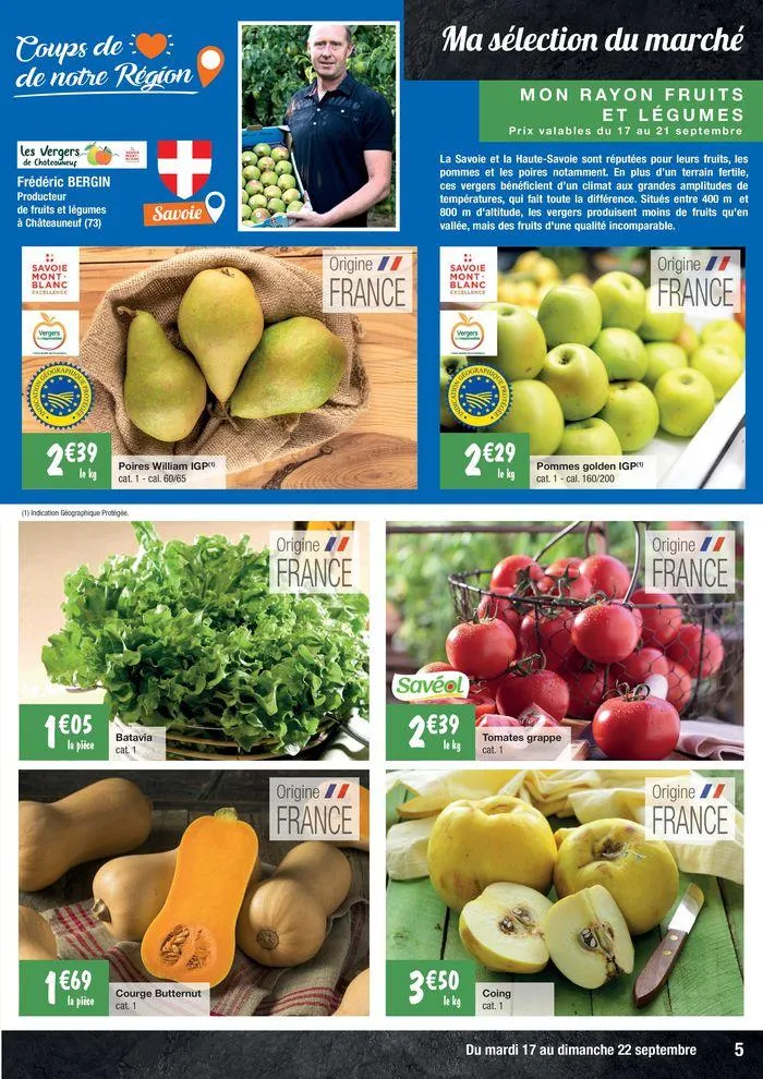 3,2,1… Promos ! du 17 septembre au 22 septembre 2024 - Catalogue page 5