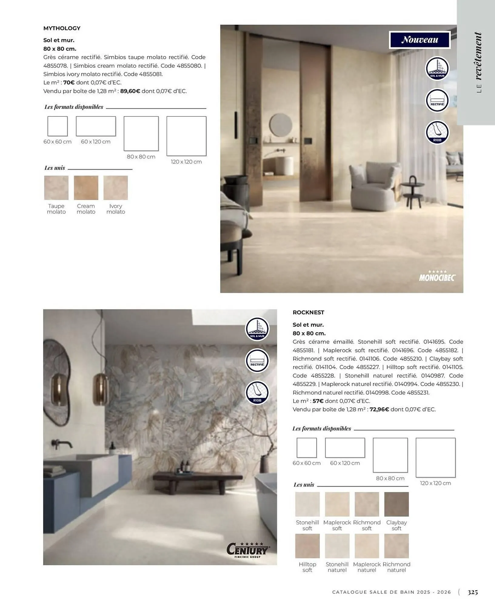 Catalogue Cedeo du 3 juin au 31 décembre 2025 - Catalogue page 325