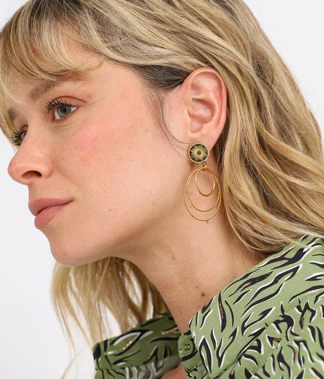 Boucles en acier inoxydable Rosalie