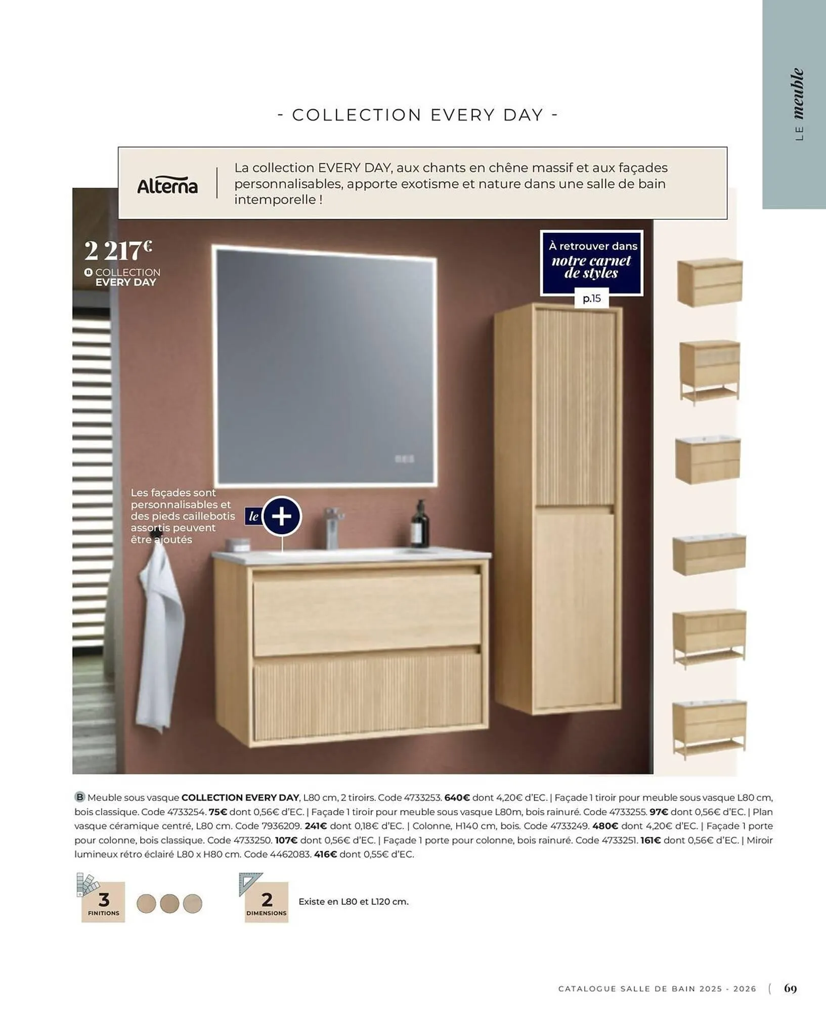 Catalogue Cedeo du 3 juin au 31 décembre 2025 - Catalogue page 69