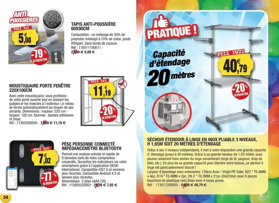 Les jours Anniversaire ! du 11 avril au 31 décembre 2025 - Catalogue page 34