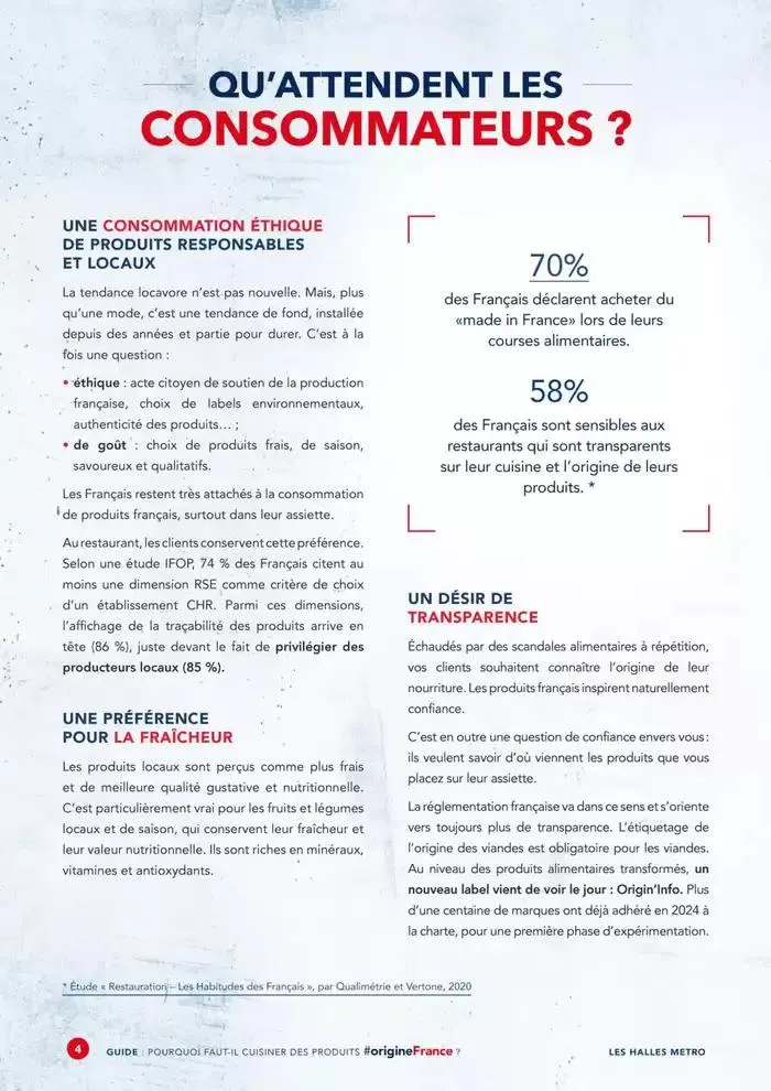 Metro Guide Origine France du 26 février au 31 décembre 2025 - Catalogue page 4