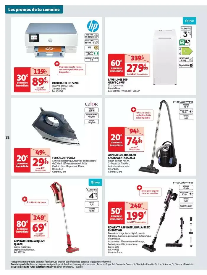 Des prix aussi bas, c'est le top du 8 avril au 21 avril 2025 - Catalogue page 60