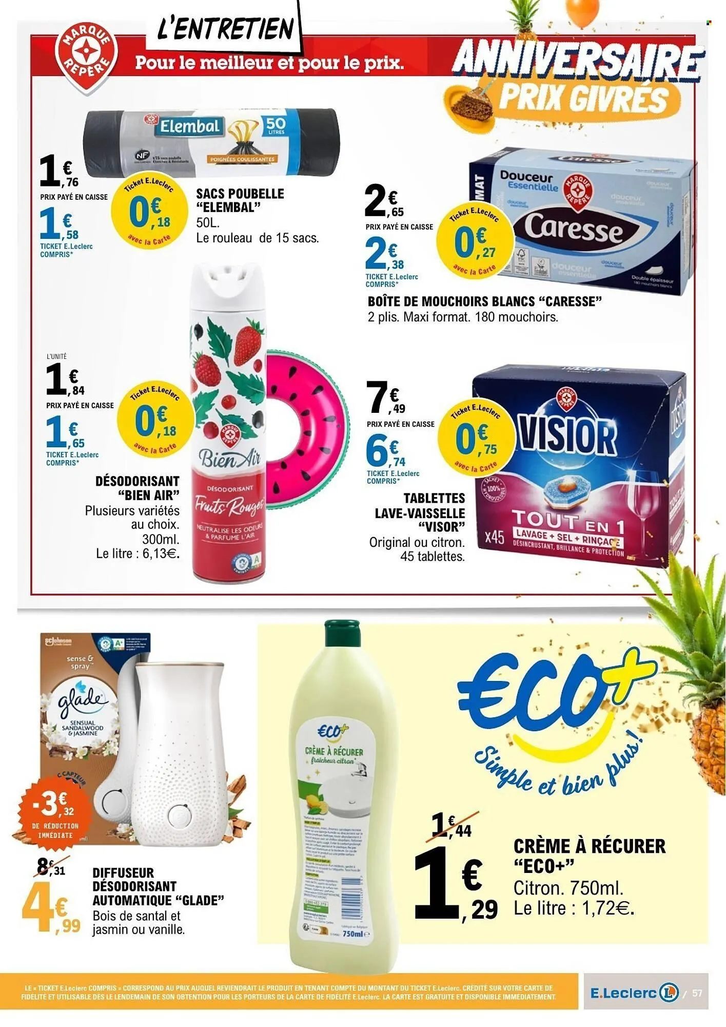 Catalogue E.Leclerc du 24 février au 8 mars 2026 - Catalogue page 57