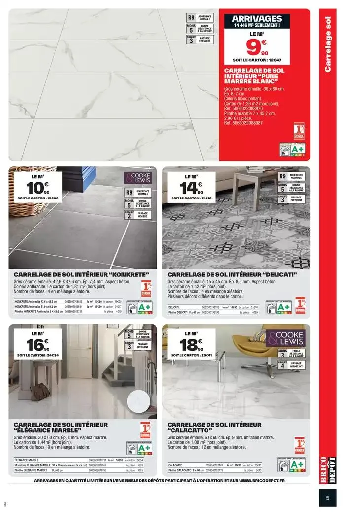 Spécial chantier intérieur ! du 28 mars au 10 avril 2025 - Catalogue page 5