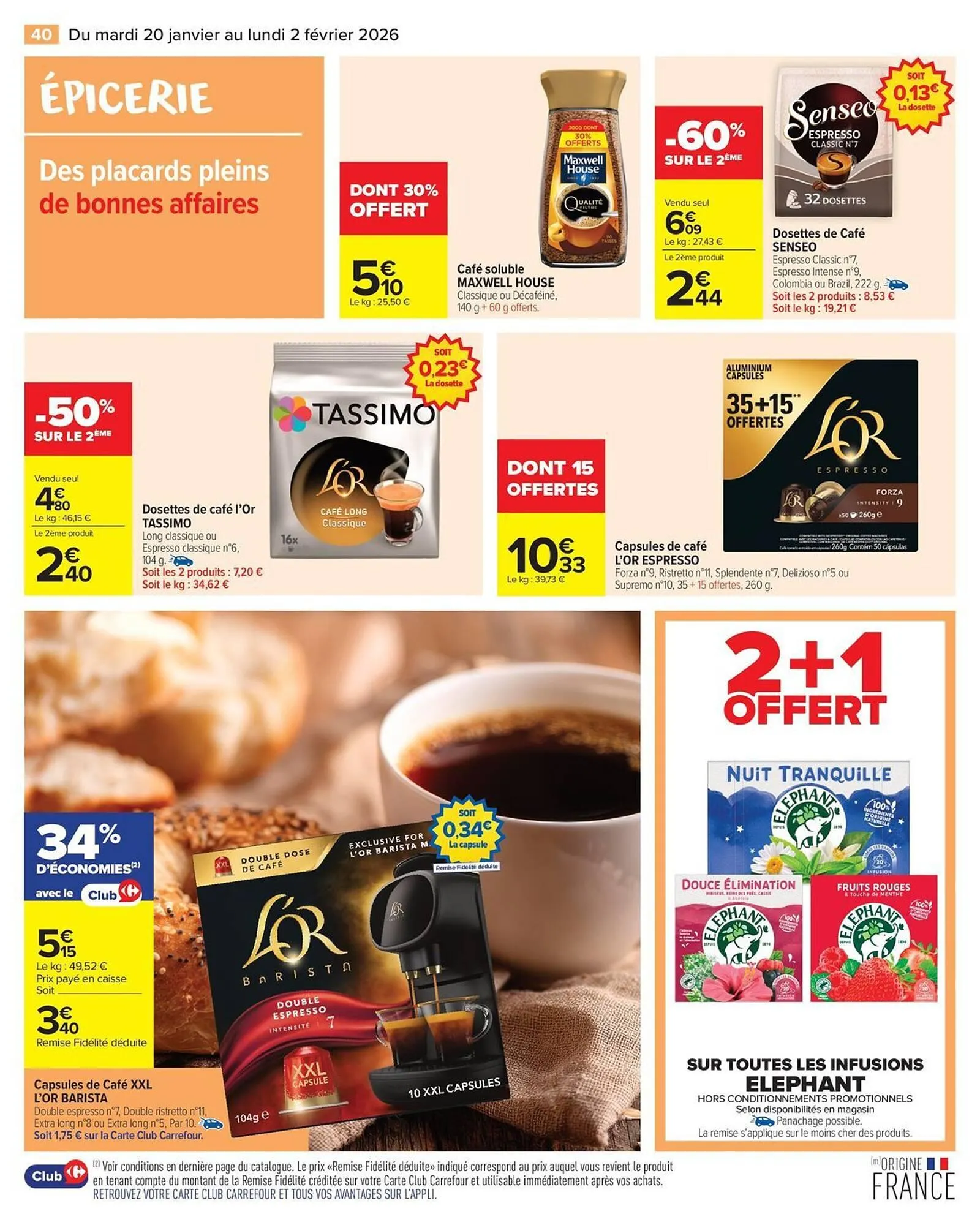 Catalogue Carrefour Market du 20 janvier au 2 février 2026 - Catalogue page 42