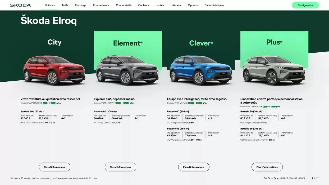 Elroq 50 du 15 octobre au 15 octobre 2025 - Catalogue page 2