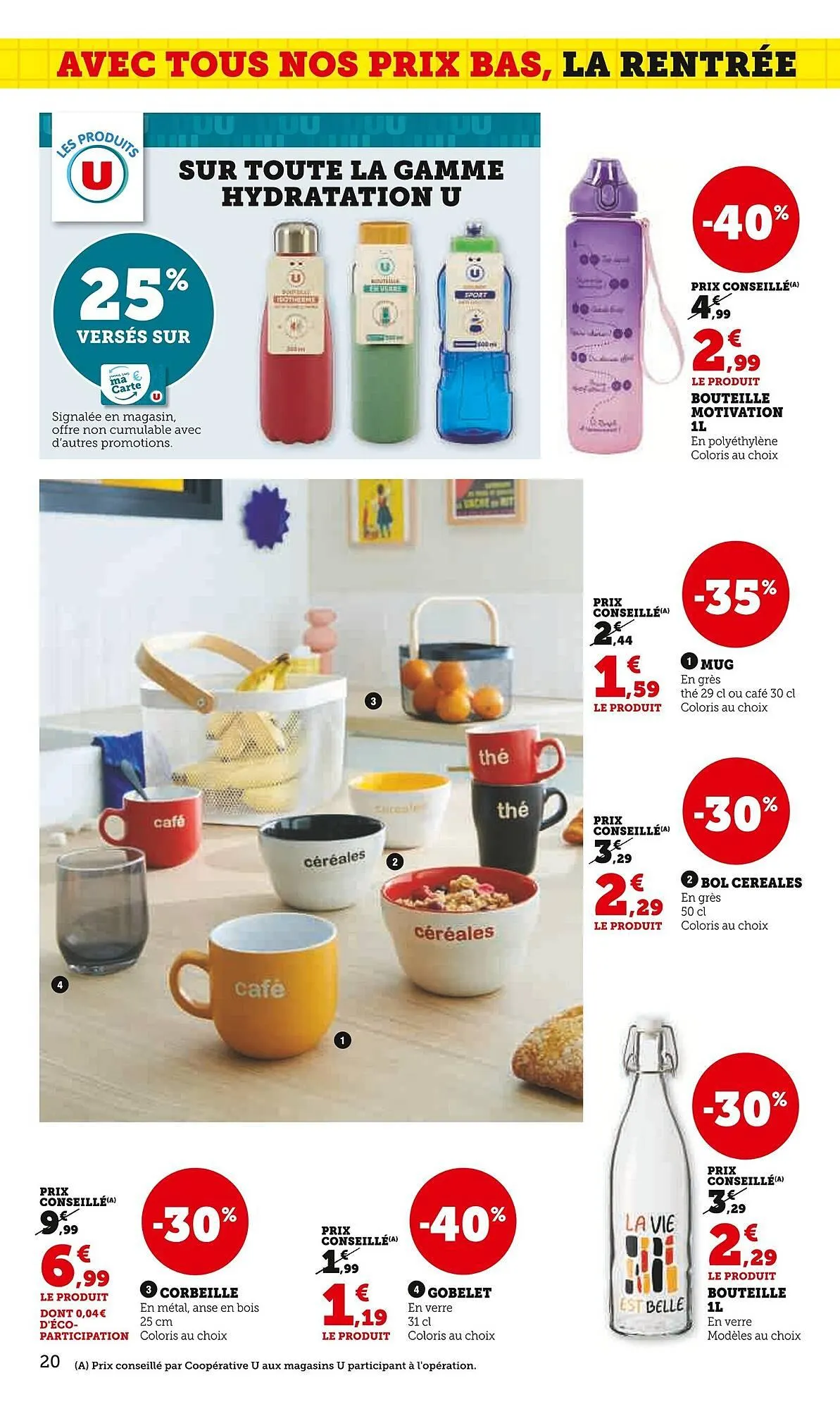 Catalogue Super U du 19 août au 7 septembre 2025 - Catalogue page 20