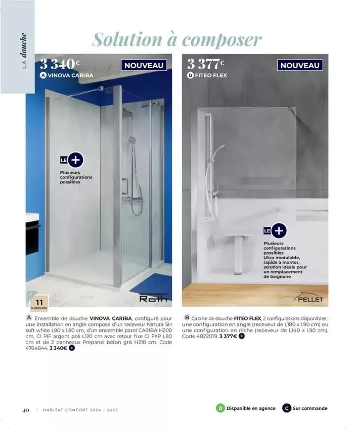 Cedeo Habitat confort du 1 octobre au 31 mai 2025 - Catalogue page 41