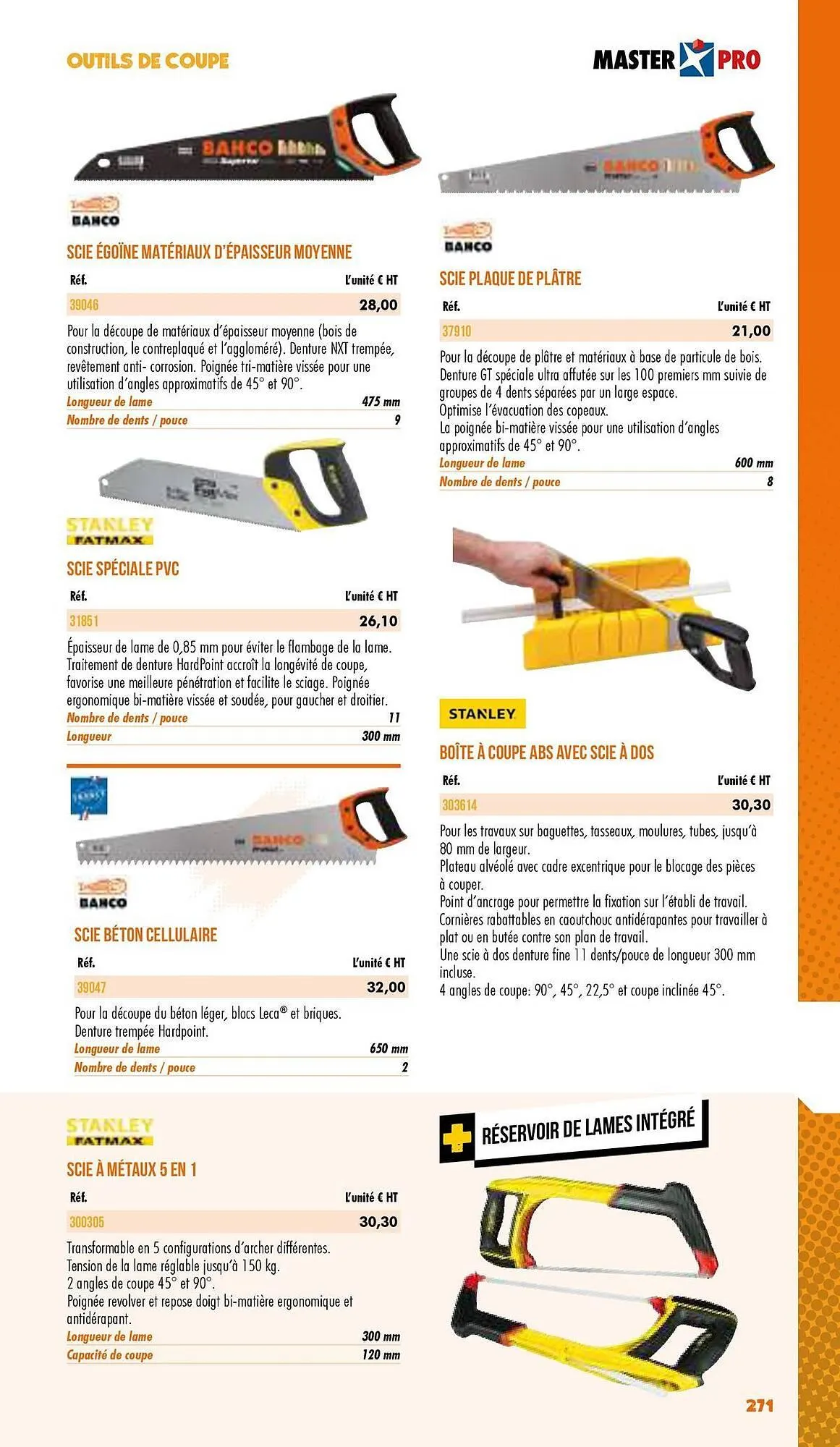 Catalogue Master Pro du 3 janvier au 31 décembre 2025 - Catalogue page 273