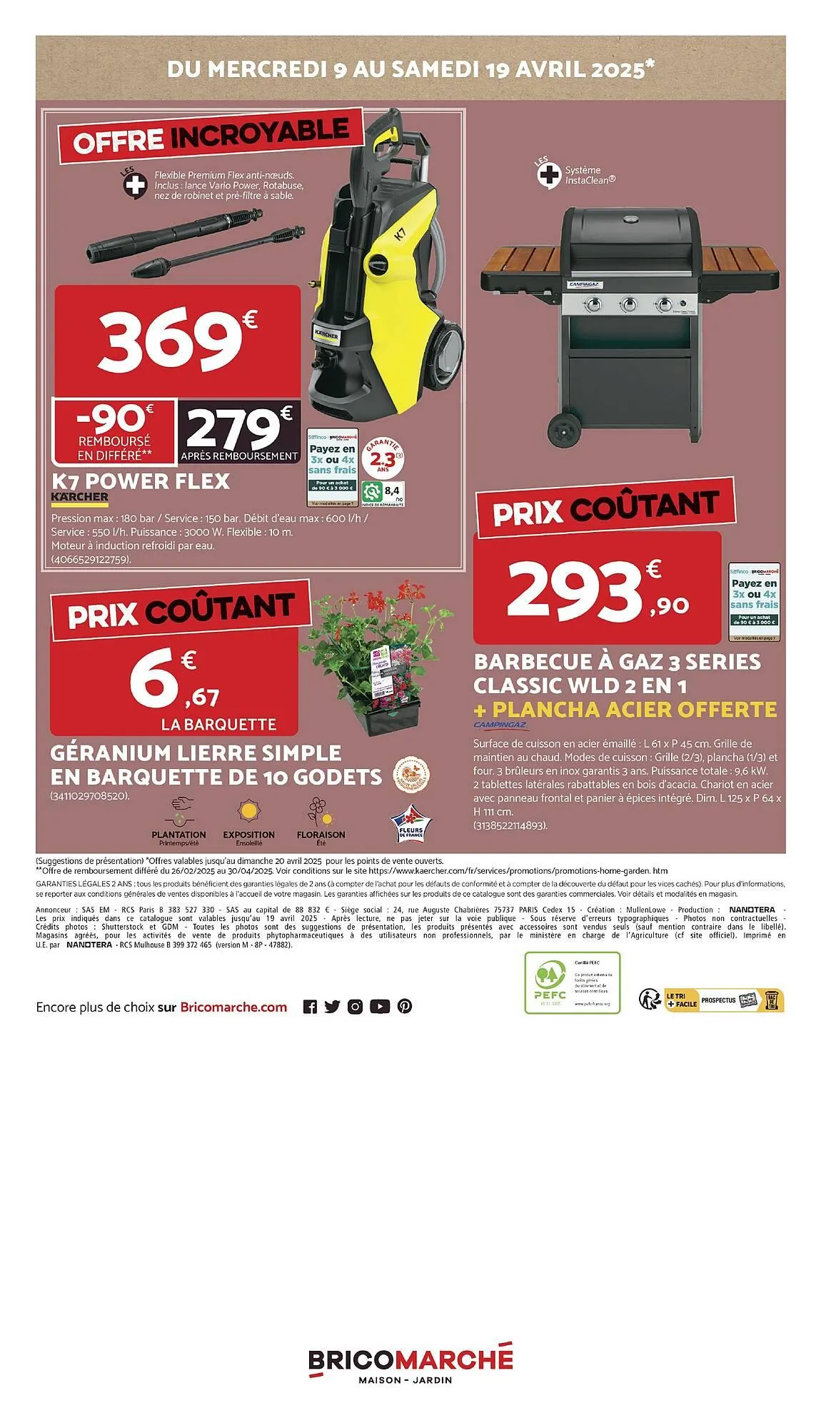 Catalogue Bricomarché du 9 avril au 19 avril 2025 - Catalogue page 10