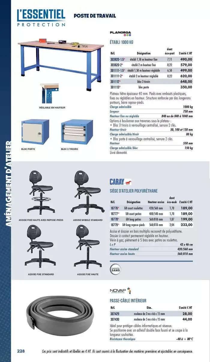 Essentiel Protection 2025 tarifé du 3 mars au 31 décembre 2025 - Catalogue page 230