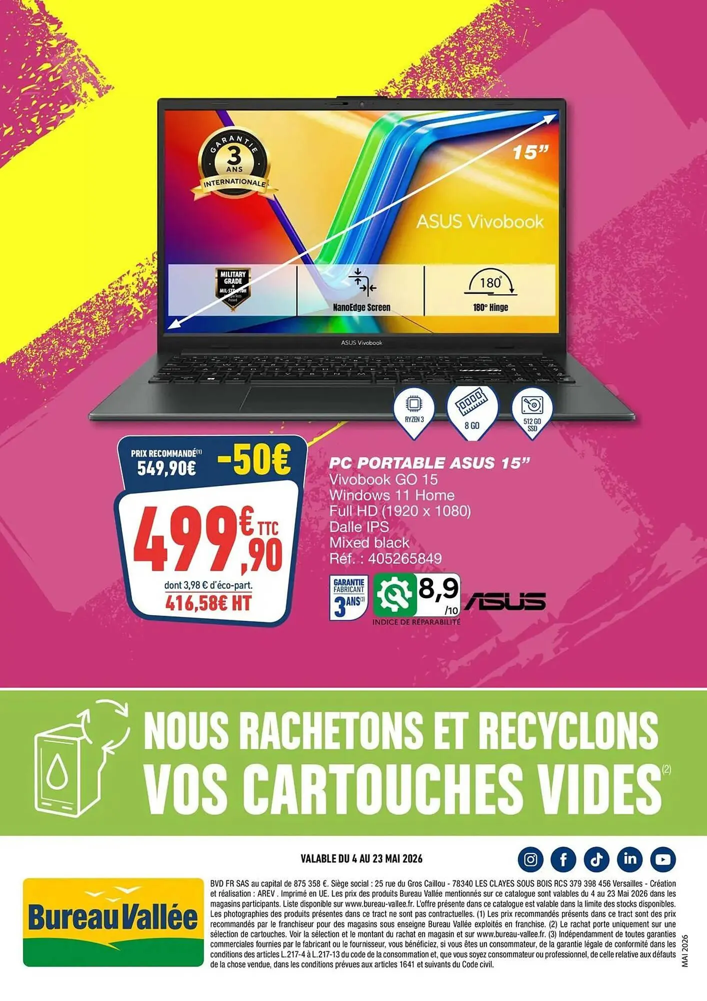 Catalogue Bureau Vallée du 3 mai au 23 mai 2026 - Catalogue page 8