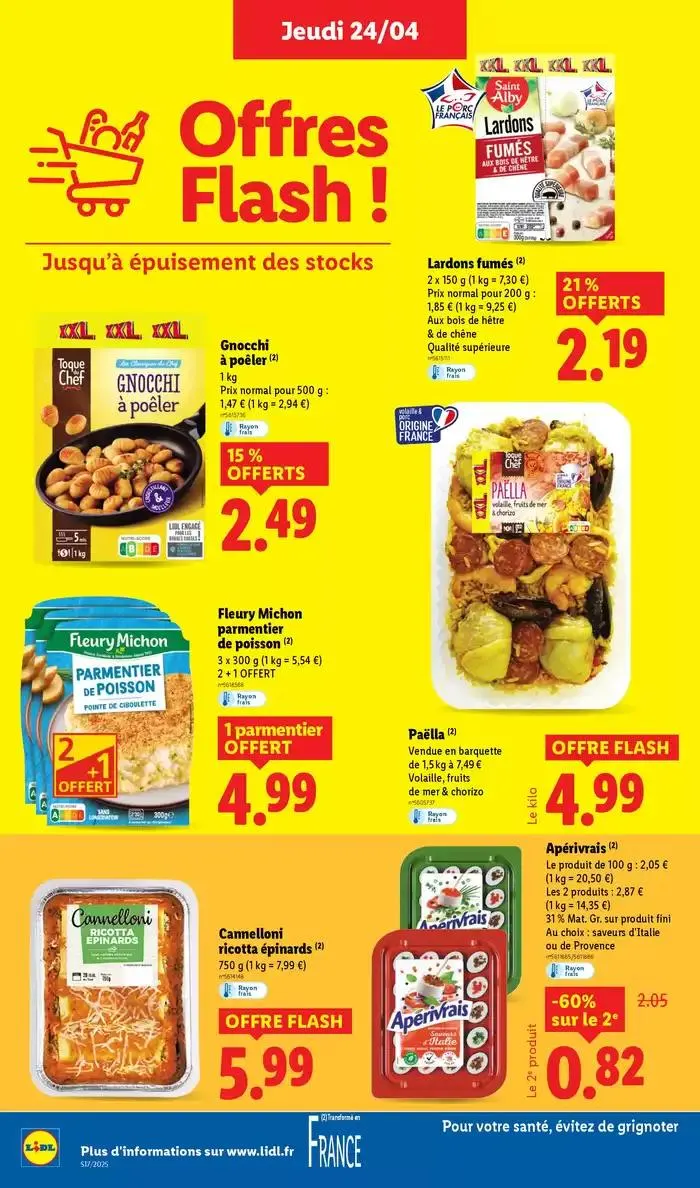 Fan de barbecue ? Retrouvez une sélection de viandes, sauces et bien plus à prix Lidl ! du 24 avril au 29 avril 2025 - Catalogue page 30