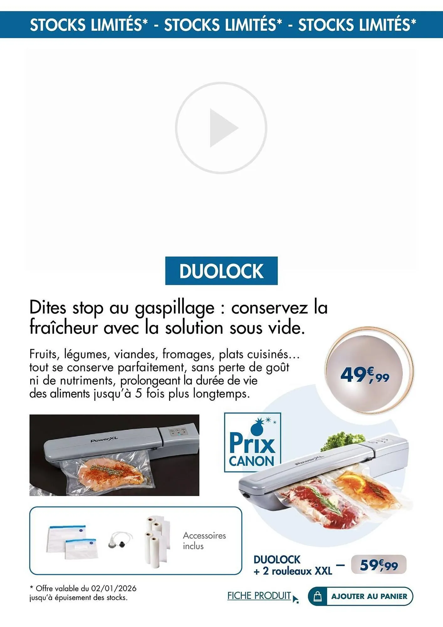 Catalogue Teleshopping du 6 mars au 31 mars 2026 - Catalogue page 17