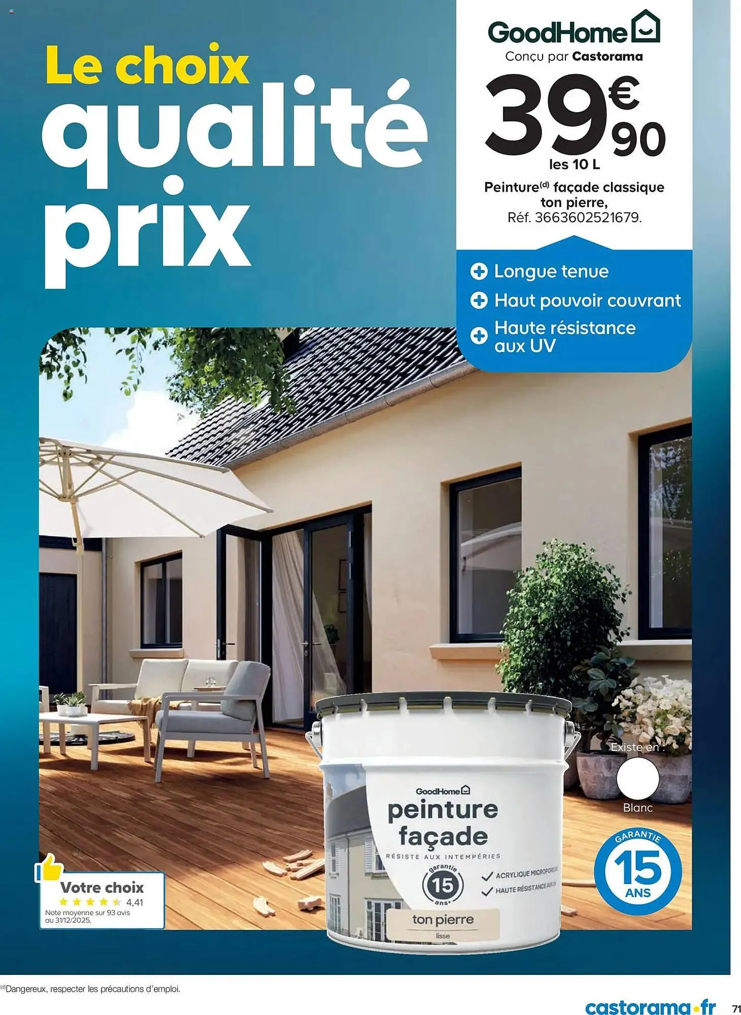 Catalogue Castorama du 26 février au 31 décembre 2026 - Catalogue page 71