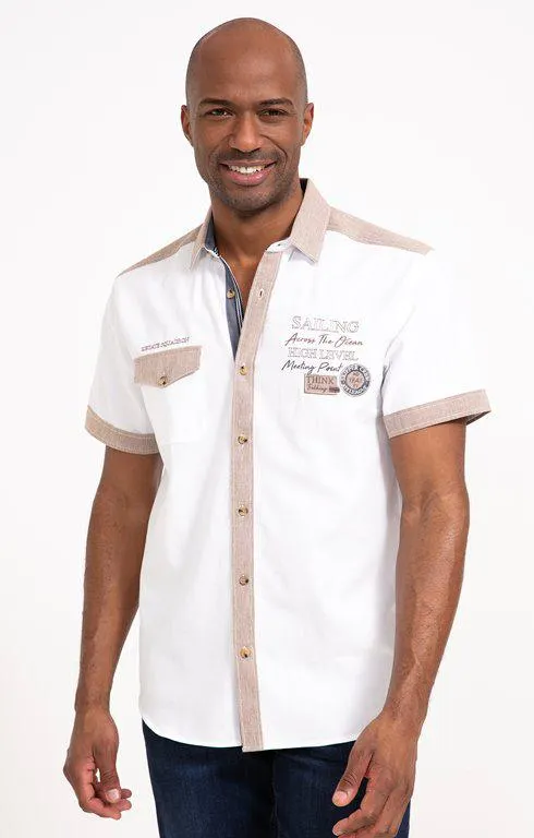 Chemise manches courtes BRODY