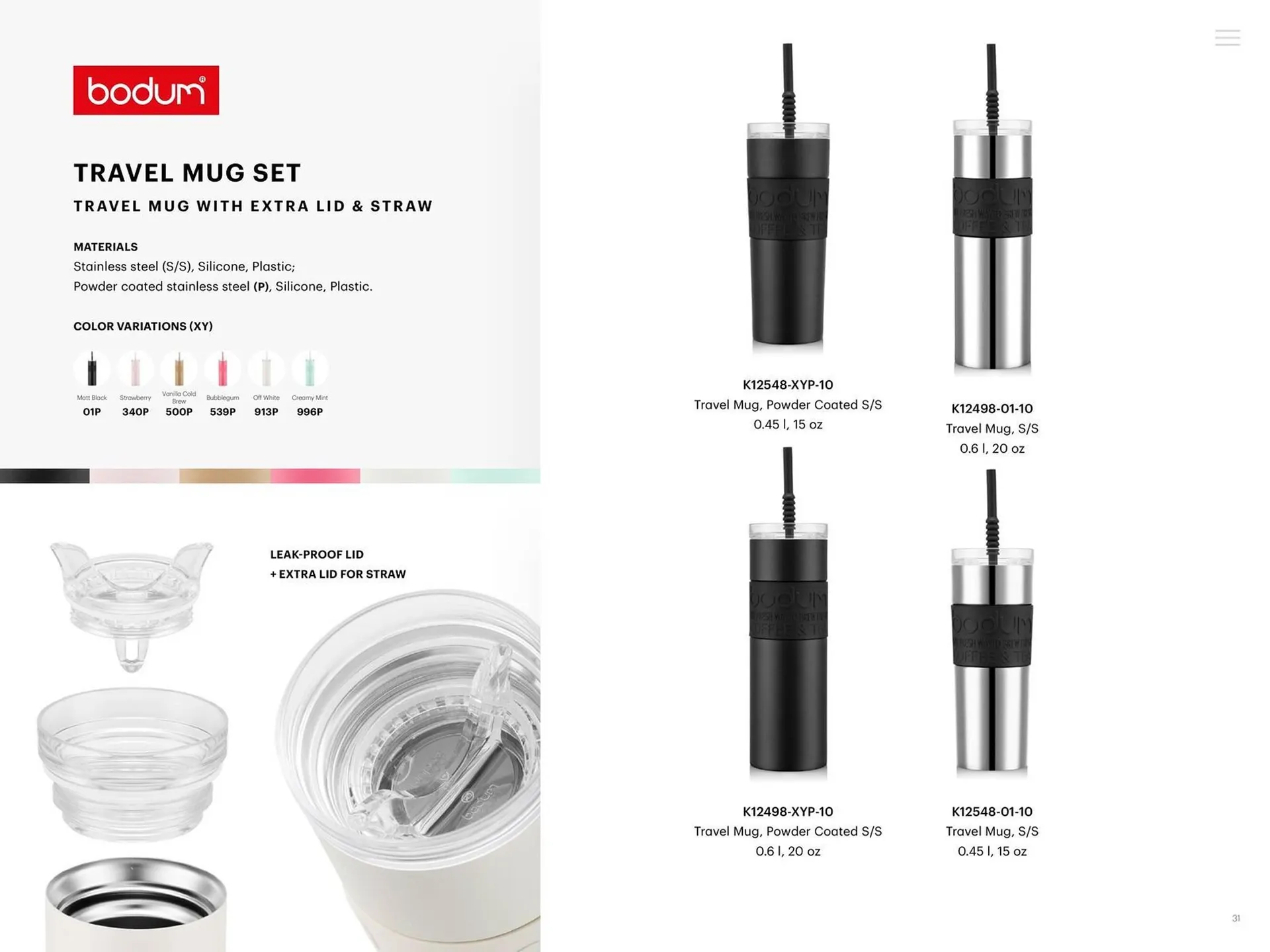 Catalogue Bodum du 25 mars au 31 décembre 2025 - Catalogue page 31