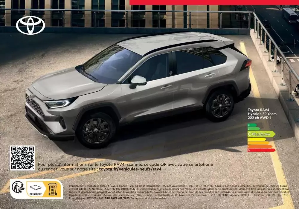 Toyota RAV4  du 27 janvier au 25 janvier 2026 - Catalogue page 48
