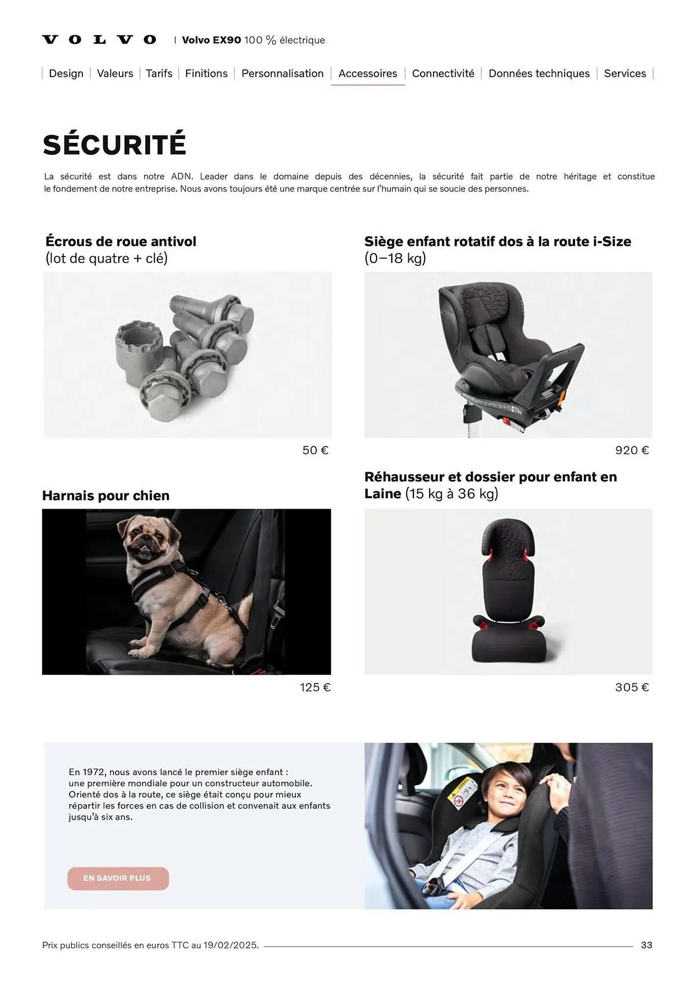 Catalogue VOLVO du 7 janvier au 31 janvier 2027 - Catalogue page 33