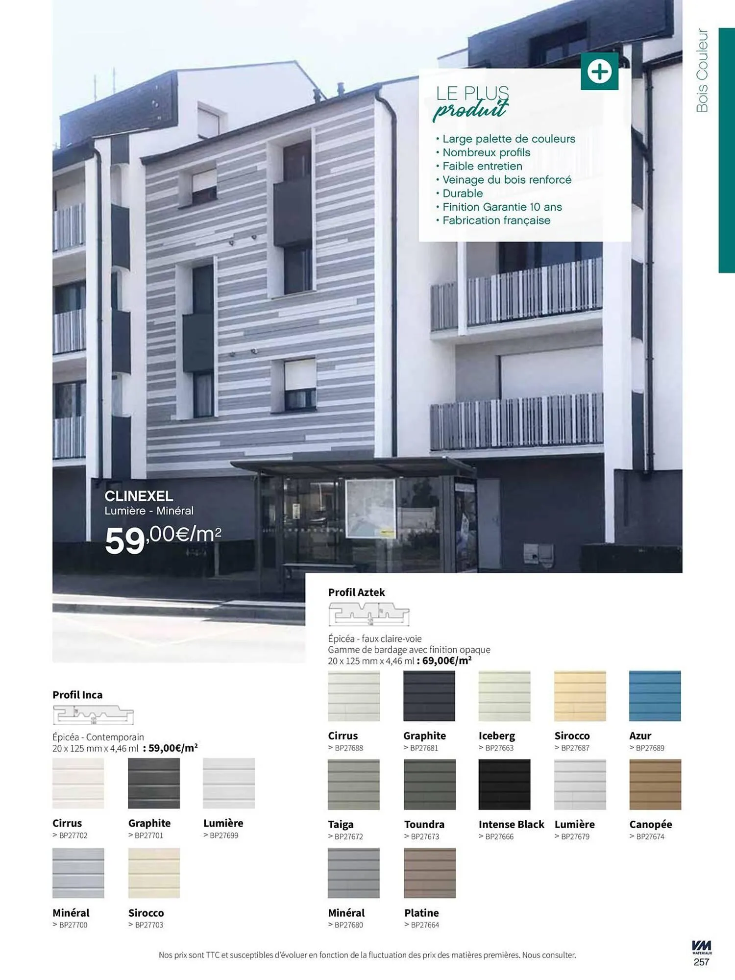 Catalogue VM Matériaux du 14 mars au 20 janvier 2026 - Catalogue page 257