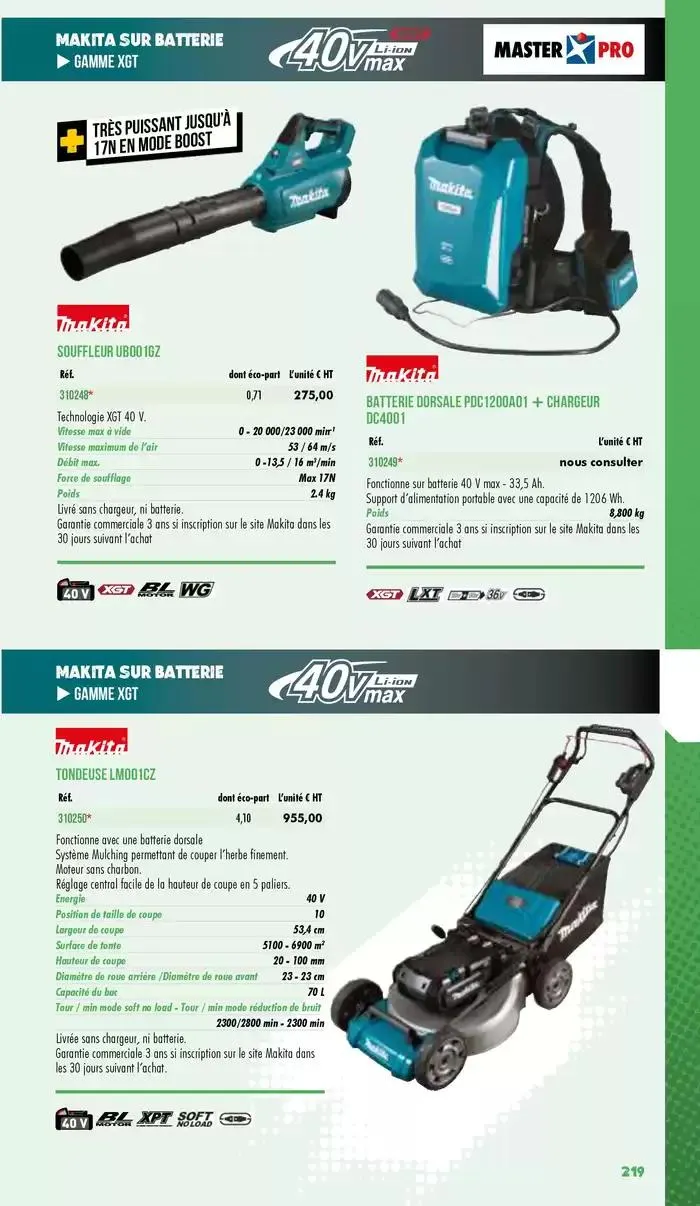 Essentiel Batiment 2025 du 3 janvier au 31 décembre 2025 - Catalogue page 221